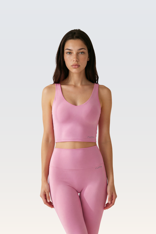W SunSoft Tank Bra - Lotus Light