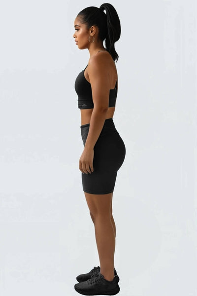 Rumi Earth - W SunSoft Flow Shorts 6" - Black - R124129BKP - Bottoms