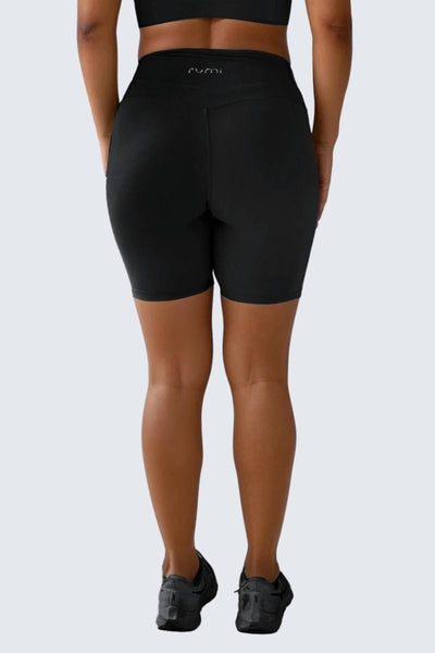 Rumi Earth - W SunSoft Flow Shorts 6" - Black - R124129BKP - Bottoms